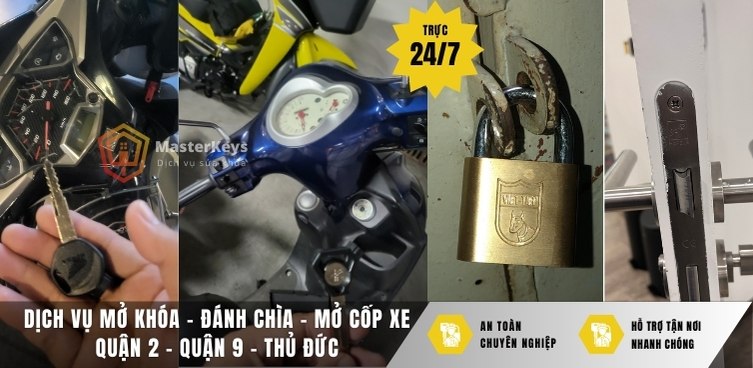 Dịch vụ Sửa khóa quận 2 Uy Tín | Chuyên Nghiệp