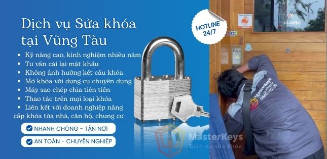 sửa khoá vũng tàu