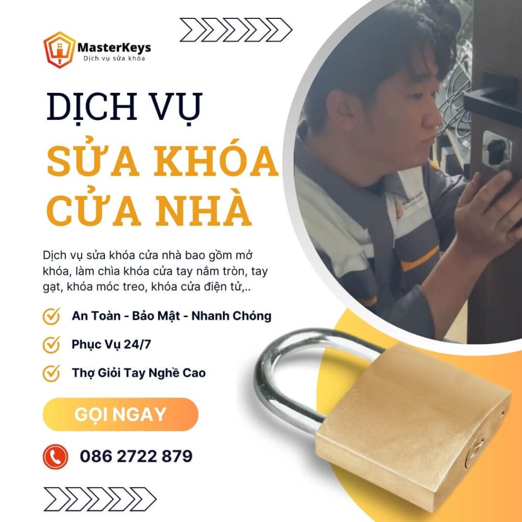 Nhận Sửa khóa Đắk Nông 24/7 | Thợ Giỏi | Giá Rẻ