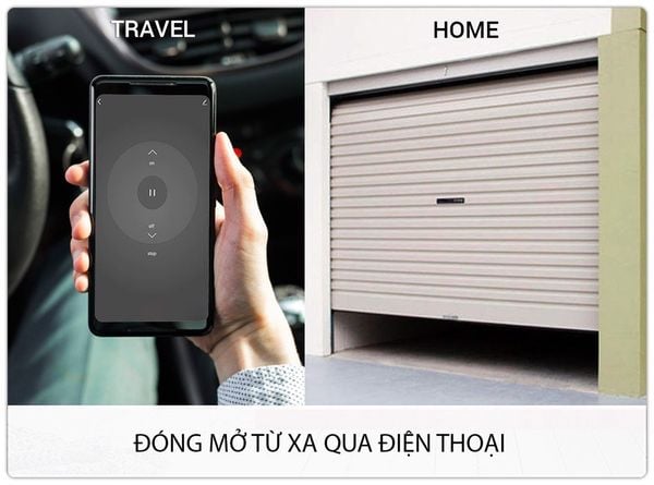 điều khiển cửa cuốn bằng điện thoại điều khiển cửa cuốn bằng điện thoại
