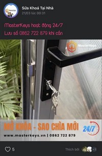 sửa khóa tay gạt