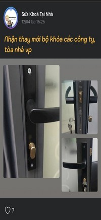Sửa Khóa Tay Gạt Chuyên Nghiệp 24/7, An Toàn, Không Phá Cửa